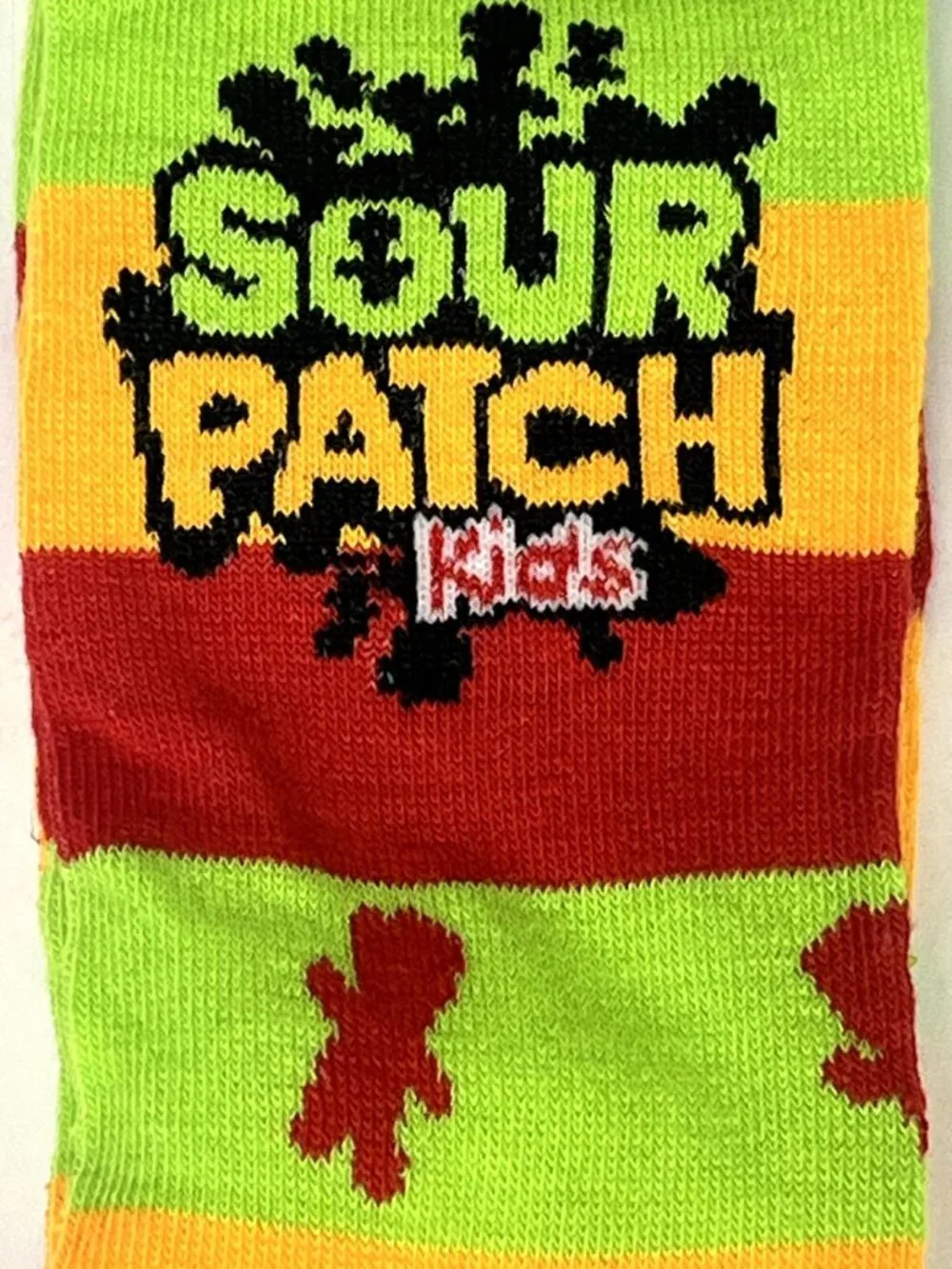 Sour Patch Kids Crew Socks Men's Size 6-12 NWT